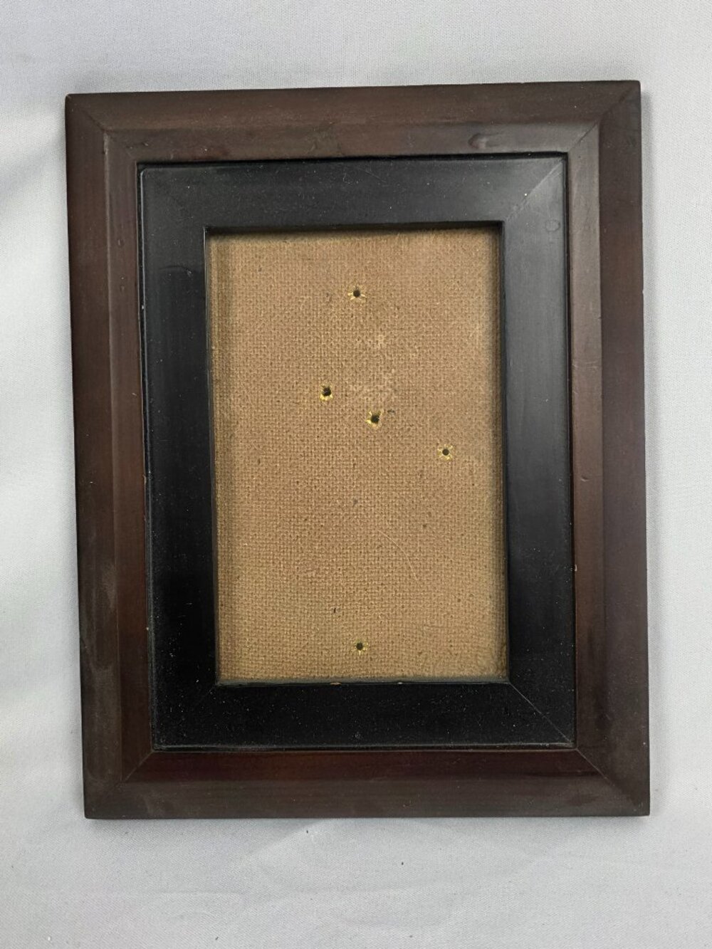4x6 Black and Cherry Wood Picture Frame